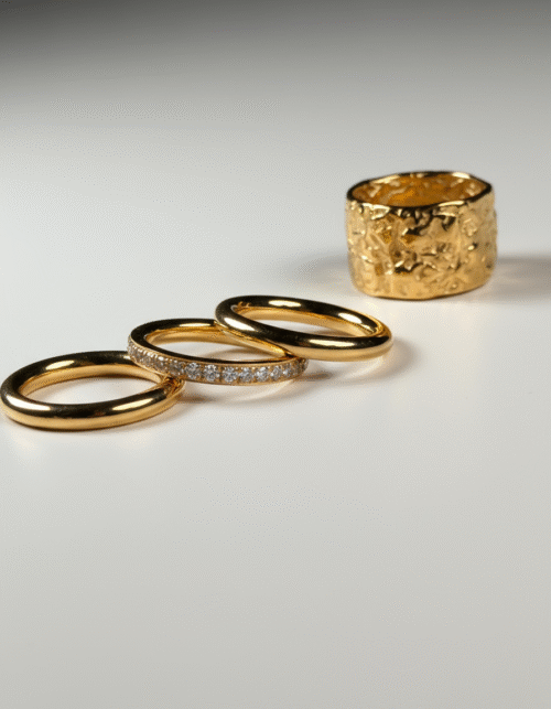 Thin Line Rings Gold Plated Fine Thin Line Ring - Chloe Conor