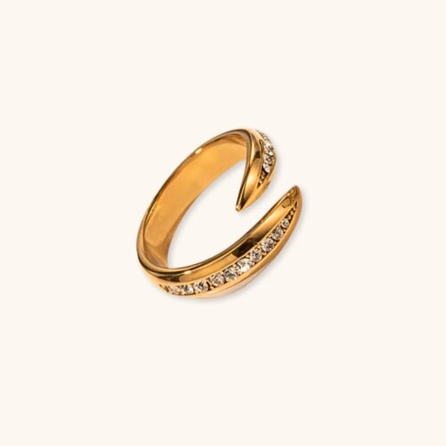 Serpenté Luxe 18K Gold Ring
